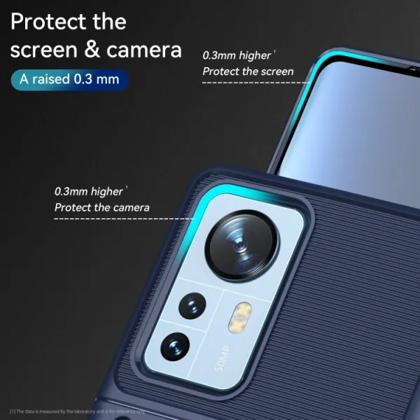 THUNDER Ochranný kryt Xiaomi 12 Pro modrý