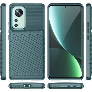 THUNDER Ochranný kryt Xiaomi 12 Pro zelený