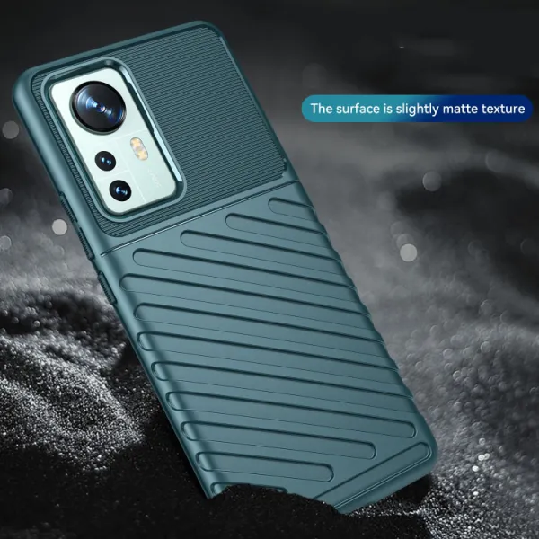 THUNDER Ochranný kryt Xiaomi 12 Pro zelený