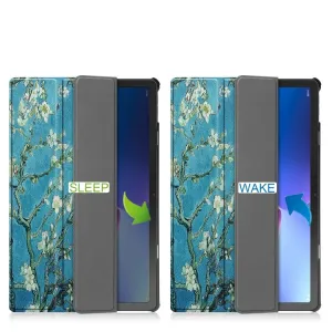 ART Zaklápací obal pre Lenovo Tab M10 Plus 3. generácia APRICOT BLOSSOM