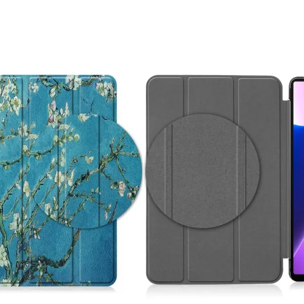 ART Zaklápací obal pre Lenovo Tab M10 Plus 3. generácia APRICOT BLOSSOM