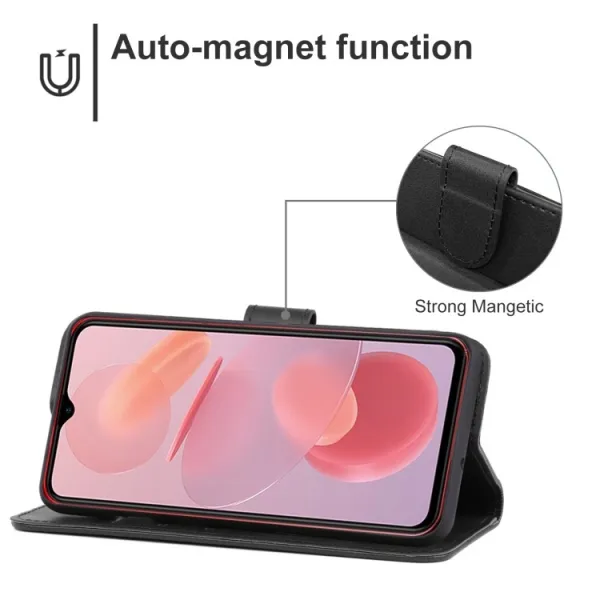 SMOOTH Peňaženkové puzdro Ulefone Note 12P čierne