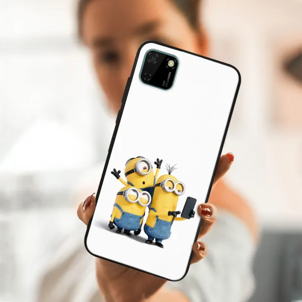 MY ART Silikónový obal Huawei Y5p MINIONS SELFIE (022)