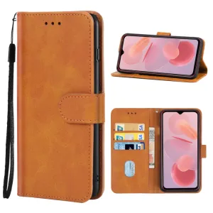 SMOOTH Peňaženkové puzdro Ulefone Note 12P hnedé