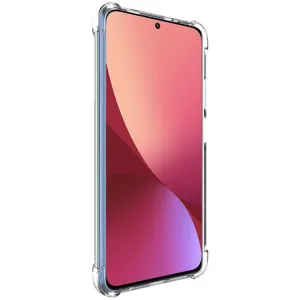 IMAK Ochranný silikónový kryt + fólia Xiaomi 12 Pro priehľadný