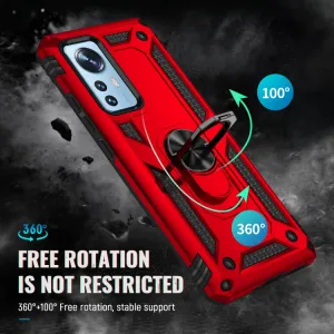 RING Ochranný obal pre Xiaomi 12 Pro červený