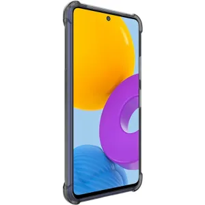 IMAK Ochranný silikónový kryt + fólia Samsung Galaxy M52 5G čierny