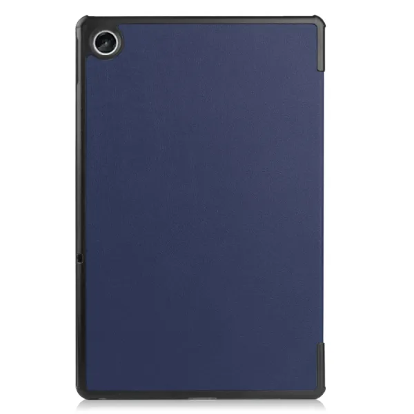 LEATHER Zaklápací obal pre Lenovo Tab M10 Plus 3. generácia tmavomodrý