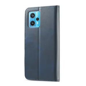 IMEEKE Peňaženkový kryt Realme 9 Pro / Realme 9 5G modrý