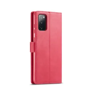 IMEEKE Peňaženkový kryt Samsung Galaxy M52 5G ružový