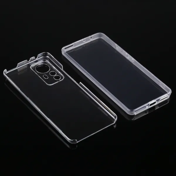 Ochranný obojstranný kryt Xiaomi 12 Pro priehľadný