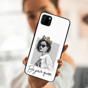 MY ART Silikónový obal Huawei Y5p QUEEN (139)