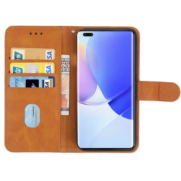 SMOOTH Peňaženkové puzdro Huawei Nova 9 SE hnedé