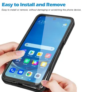DUAL Obojstranný kryt s fóliou Xiaomi Redmi 10 ružový
