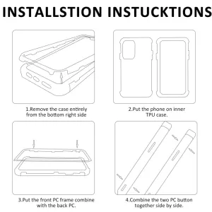 DUAL Obojstranný kryt s fóliou Xiaomi Redmi 10 ružový