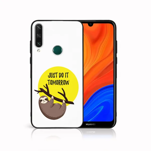 MY ART Silikónový obal Huawei Y6p SLOTH (188)