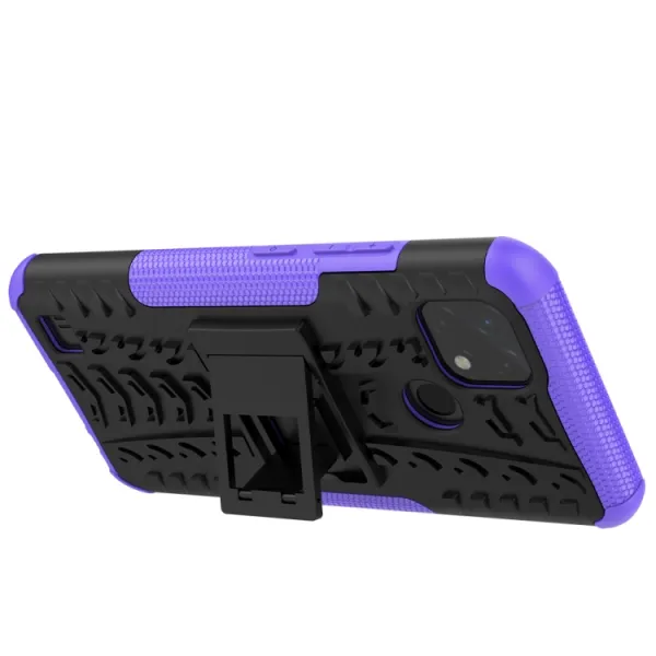STAND Extra odolný obal Realme C21 fialový