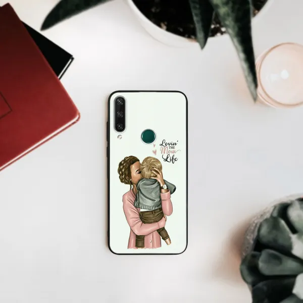 MY ART Silikónový obal Huawei Y6p MOM LIFE (118)
