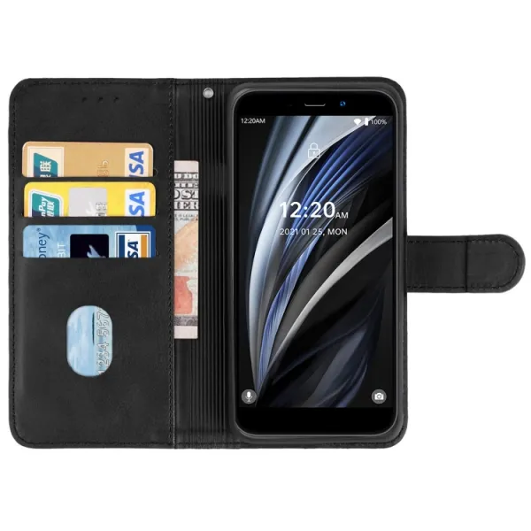 SMOOTH Peňaženkové puzdro Oukitel WP12 / WP12 Pro čierne
