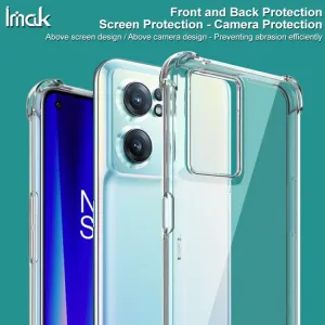 IMAK Ochranný silikónový kryt + fólia OnePlus Nord CE 2 5G čierny