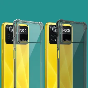 IMAK Ochranný silikónový kryt + fólia Xiaomi Poco X4 Pro 5G čierny