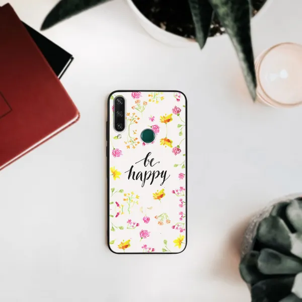 MY ART Ochranný obal Huawei Y6p BE HAPPY (019)