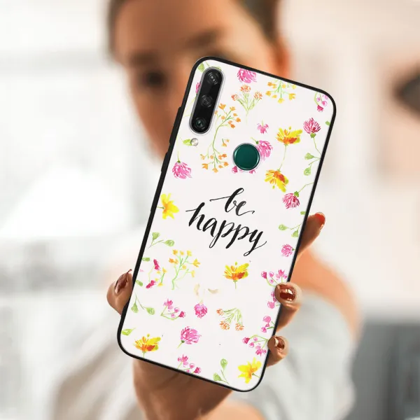 MY ART Ochranný obal Huawei Y6p BE HAPPY (019)