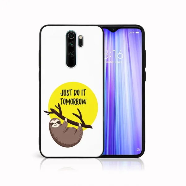 MY ART Silikónový obal Xiaomi Redmi Note 8 Pro SLOTH (010)