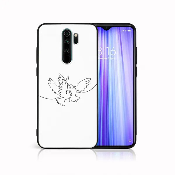 MY ART Silikónový obal Xiaomi Redmi Note 8 Pro DOVE (031)