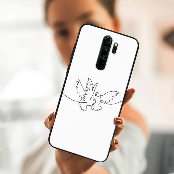 MY ART Silikónový obal Xiaomi Redmi Note 8 Pro DOVE (031)