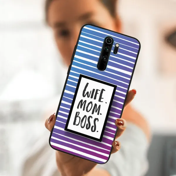 MY ART Silikónový obal Xiaomi Redmi Note 8 Pro WIFE (001)