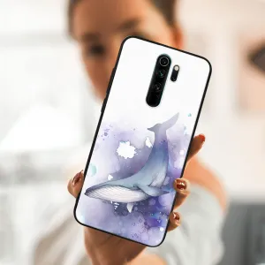 MY ART Silikónový obal Xiaomi Redmi Note 8 Pro WHALE (032)
