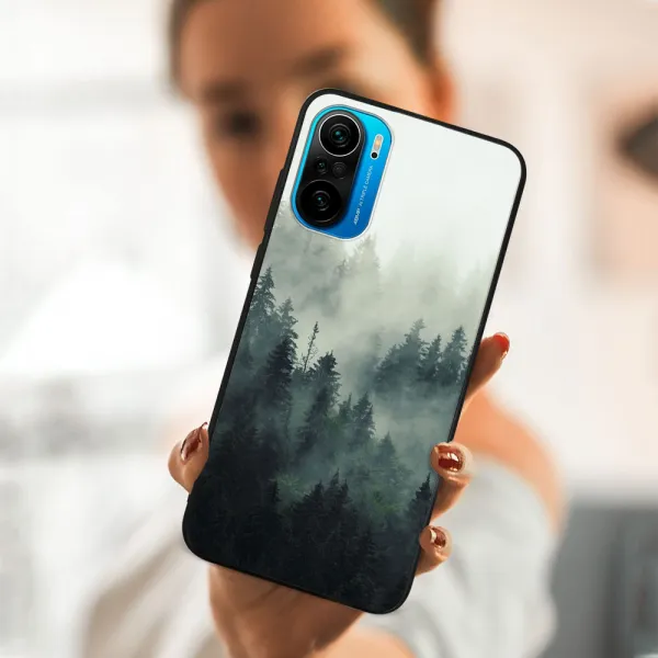 MY ART Silikónový obal Xiaomi Poco F3 FOREST (003)
