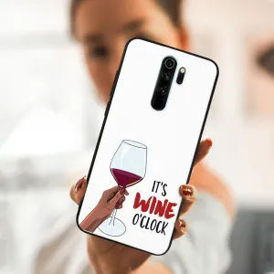 MY ART Silikónový obal Xiaomi Redmi Note 8 Pro WINE (007)