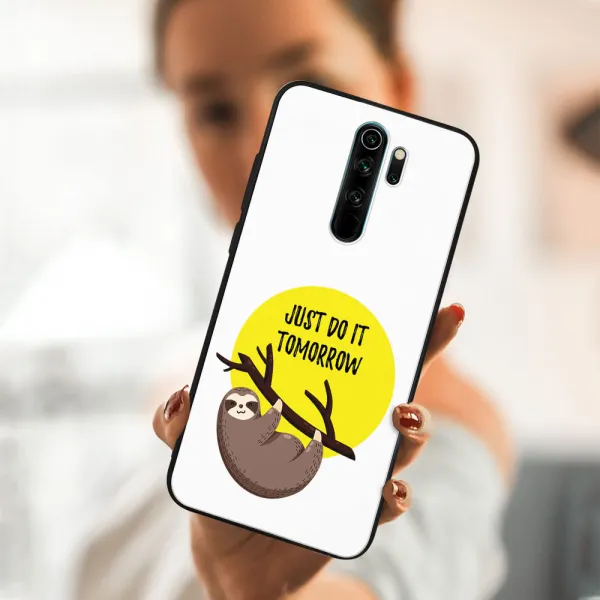 MY ART Silikónový obal Xiaomi Redmi Note 8 Pro SLOTH (010)
