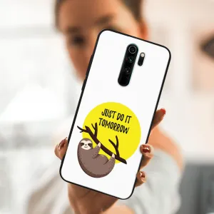 MY ART Silikónový obal Xiaomi Redmi Note 8 Pro SLOTH (010)