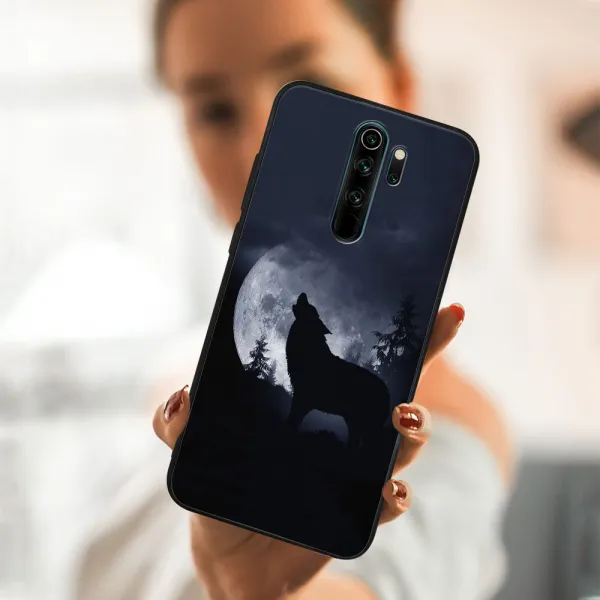 MY ART Silikónový obal Xiaomi Redmi Note 8 Pro WOLF (044)