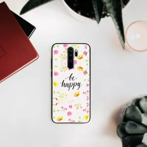 MY ART Silikónový obal Xiaomi Redmi Note 8 Pro BE HAPPY (019)