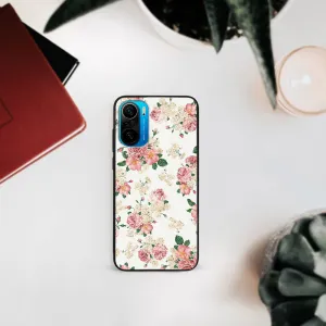 MY ART Silikónový obal Xiaomi Poco F3 PINK ROSES (016)