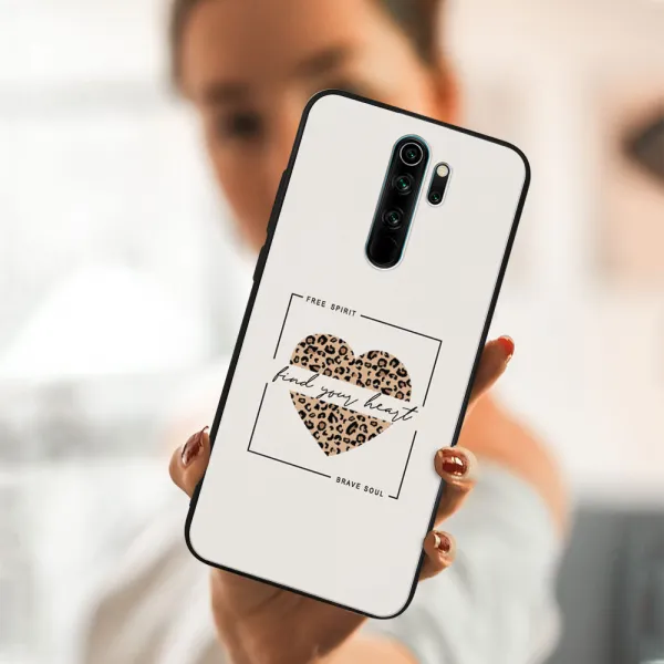MY ART Silikónový obal Xiaomi Redmi Note 8 Pro WILD HEART (048)