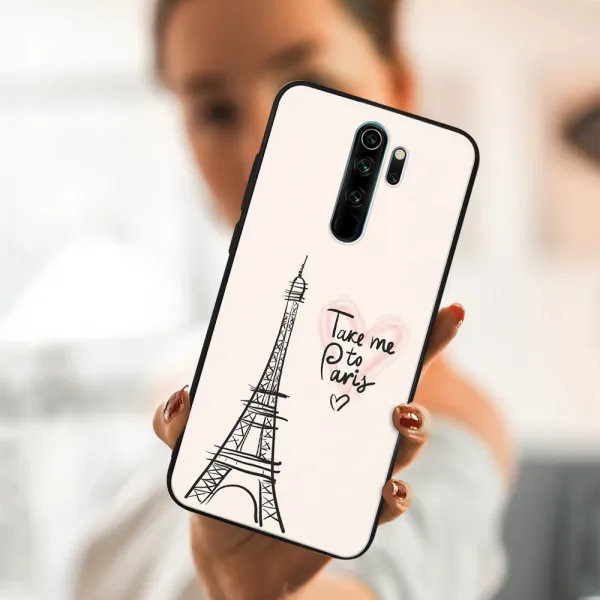 MY ART Silikónový obal Xiaomi Redmi Note 8 Pro PARIS (057)