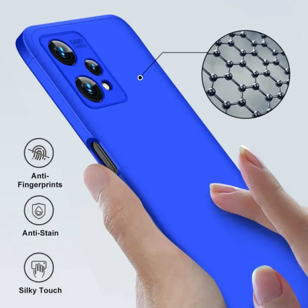 360° Ochranný kryt Realme 9 Pro / Realme 9 5G modrý