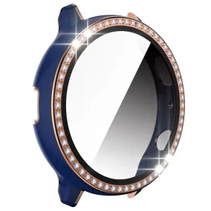 DIAMOND Plastový kryt s ochranným sklom Samsung Galaxy Watch Active 2 40mm tmavomodrý