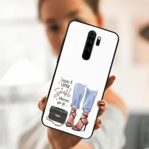 MY ART Silikónový obal Xiaomi Redmi Note 8 Pro SHOES (061)