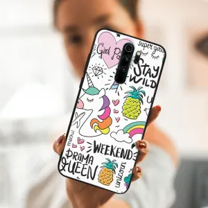 MY ART Silikónový obal Xiaomi Redmi Note 8 Pro UNICORN (063)