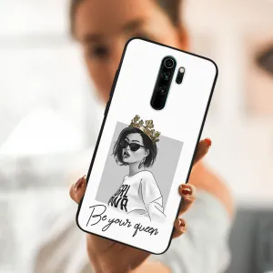 MY ART Silikónový obal Xiaomi Redmi Note 8 Pro QUEEN (139)
