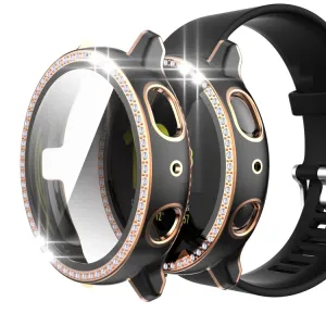 DIAMOND Plastový kryt s ochranným sklom Samsung Galaxy Watch Active 2 44mm čierny