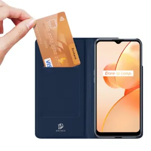 DUX Peňaženkový kryt Vivo Y76 5G modrý