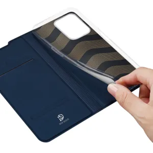 DUX Peňaženkový kryt Vivo Y76 5G modrý