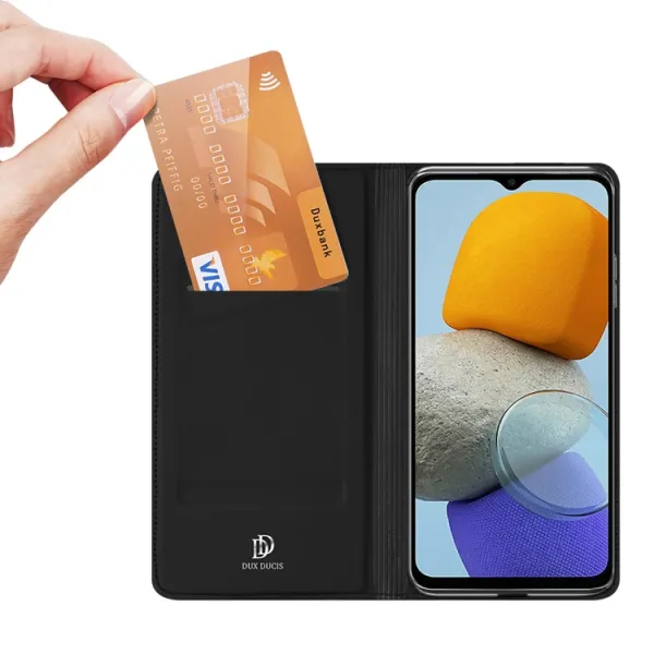 DUX Peňaženkový kryt Samsung Galaxy M23 5G čierny